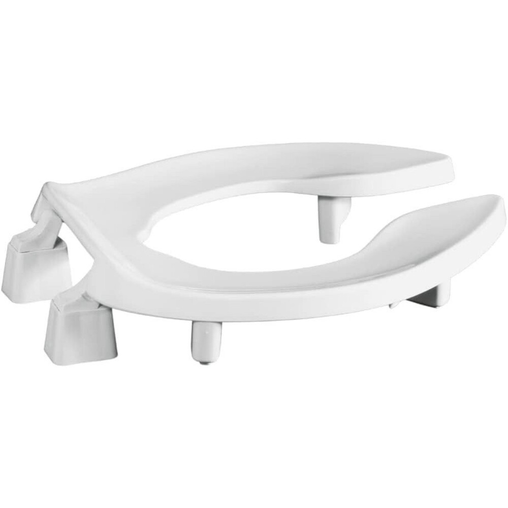 Centoco 3" Elevated Toilet Seat Riser Commercial ADA Open Front Elongated White
